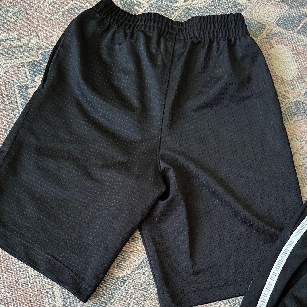 Nike & Jordan Kids Black Athletic Shorts Duo - Picture 6 of 7